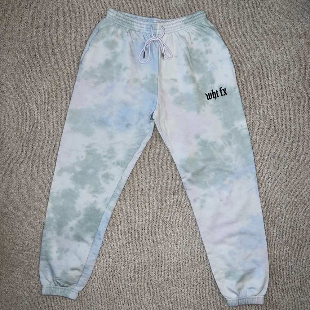 WF Backstage Antics Sweatpants in Stormy Tie Dye
